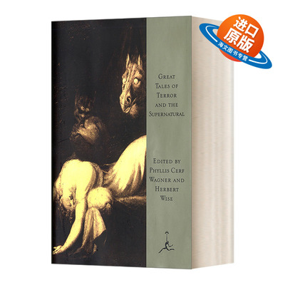英文原版小说 Great Tales of Terror and the Supernatural 恐怖与超自然故事 兰登书屋现代图书馆 Phyllis Wagner 进口英语