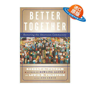 英文原版 Better Together 独自打保龄续集 美国科学院院士帕特南 英文版 进口英语原版书籍