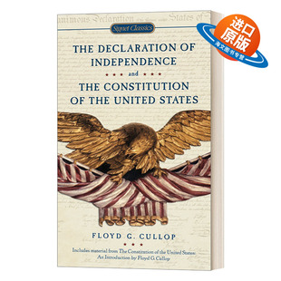独立宣言与美国宪法 and Independence 英文版 书 the Constitution States 英文原版 United The Declaration 进口英语原版