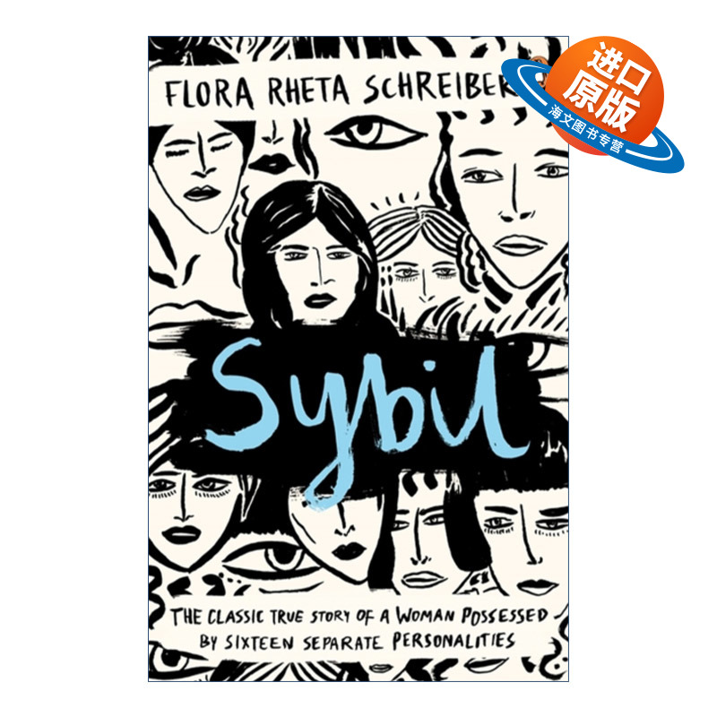 英文原版 Sybil 人格裂变的姑娘 F·R·施赖勃 英文版 进口英语原版书籍