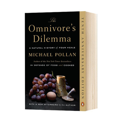 杂食动物的困境 英文原版 The Omnivore's Dilemma A Natural History of Four Meals 英文版进口原版英语书籍