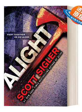 英文原版 The Generations Trilogy 02 Alight 世代三部曲2 飞落 青少年动作冒险科幻小说 Scott Sigler 英文版 进口英语原版书籍