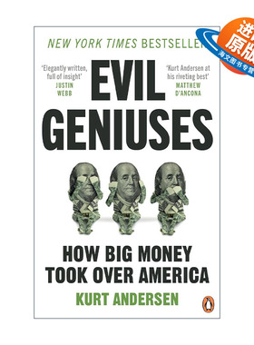 英文原版 Evil Geniuses 邪恶天才 复原美国 美国历史 英文版 进口英语原版书籍