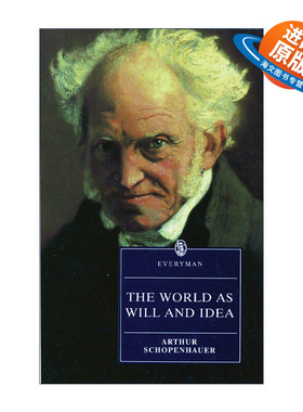 英文原版 World as Will and Idea 作为意志和表象的世界 Arthur Schopenhauer叔本华 英文版 进口英语原版书籍