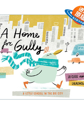 英文原版 A Home For Gully 牛津精品绘本 格利的家 儿童家庭关系启蒙认知图画书 英文版 进口英语原版书籍