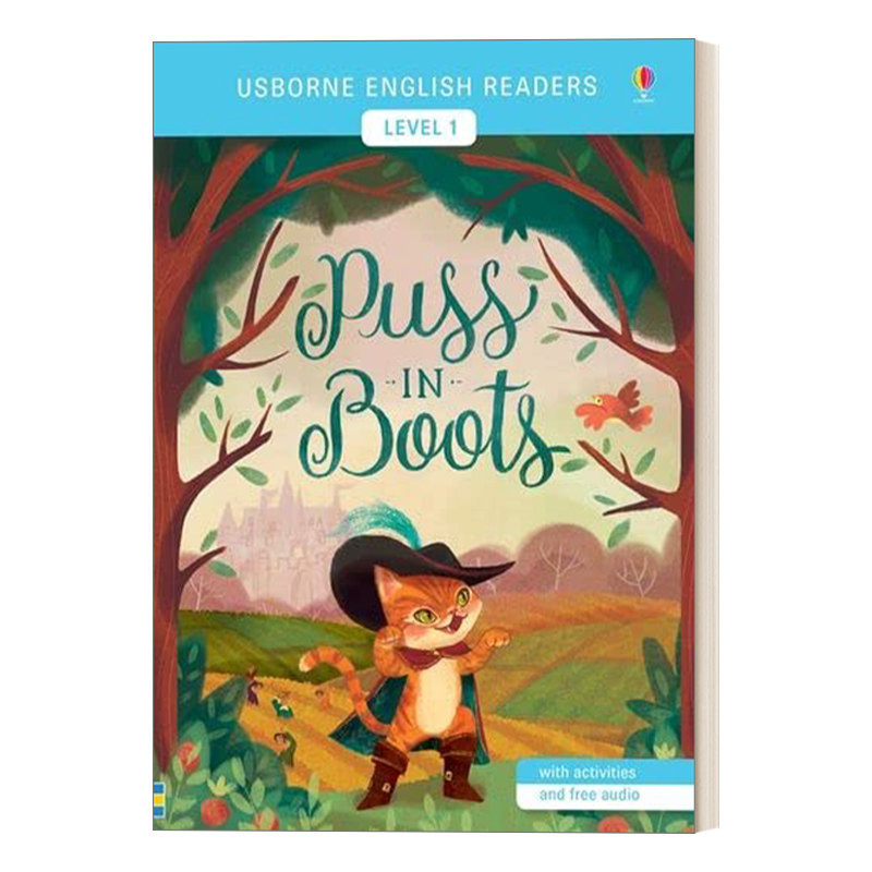 英文原版 english readers level 1 puss in boots 分级阅读1 穿靴子