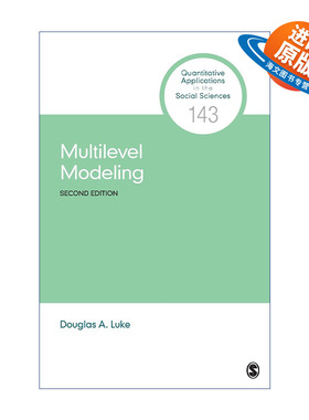 英文原版 Multilevel Modeling 多层次模型 道格拉斯·A.卢克 SAGE社会科学定量研究应用丛书 英文版 进口英语原版书籍