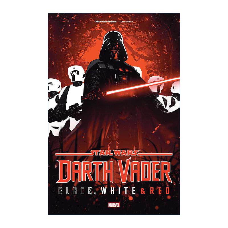英文原版 Star Wars Darth Vader Black White & Red 星球大战 达斯·维达 黑白红 大开本收藏版 漫威漫画 Jason Aaron 英文版