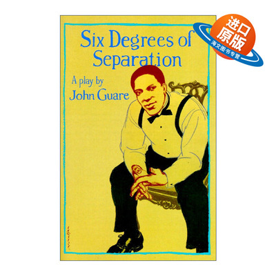英文原版 Six Degrees of Separation 六度分隔 戏剧 托尼奖 John Guare 英文版 进口英语原版书籍