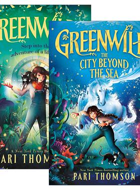 英文原版 Greenwild 绿野世界系列2册 门后的世界 海外城 英文版 进口英语原版书籍
