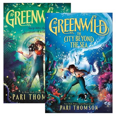 英文原版 Greenwild 绿野世界系列2册 门后的世界 海外城 英文版 进口英语原版书籍