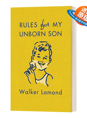 英文原版 精装 Rules For My Unborn Son 写给未出世儿子的生活指南 英文版 进口英语原版书籍