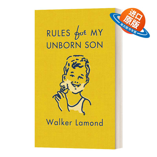 英文原版 精装 Rules For My Unborn Son 写给未出世儿子的生活指南 英文版 进口英语原版书籍