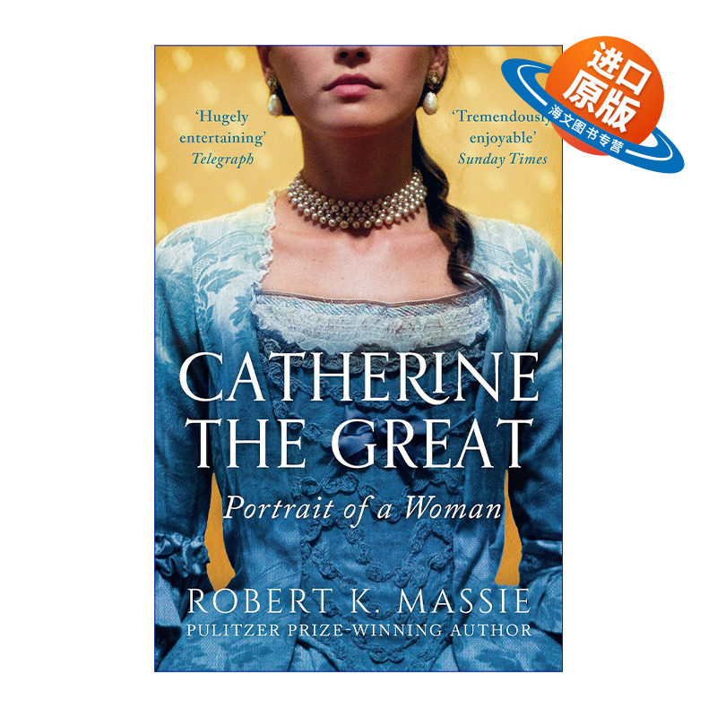 英文原版 Catherine The Great 通往权力之路 叶卡捷琳娜大帝 罗伯特·K·迈锡 英文版 进口英语原版书籍