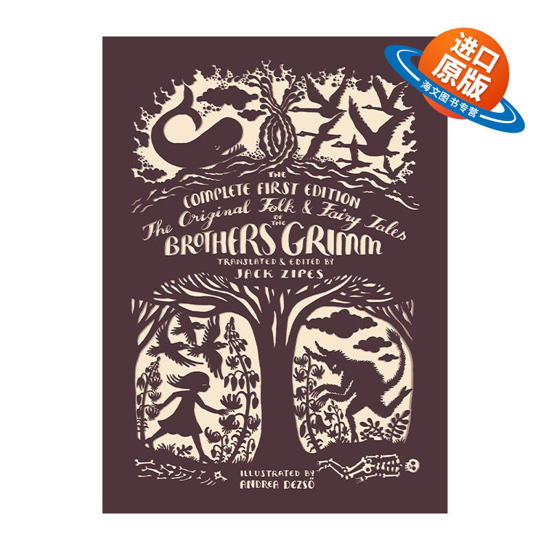 英文原版 The Original Folk and Fairy Tales of the Brothers Grimm 格林童话初版全集 精装收藏版 英文版 进口英语原版书籍