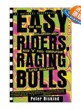 英文原版 Easy Riders Raging Bulls 逍遥骑士 愤怒公牛 英文版 进口英语原版书籍