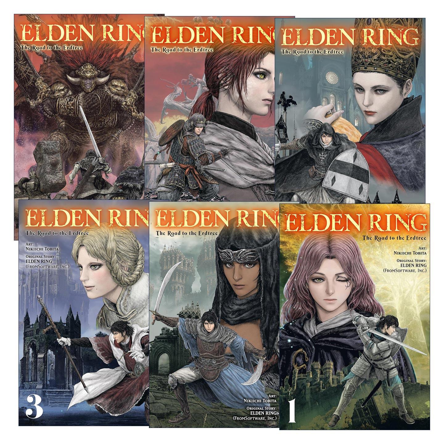 英文原版 Elden Ring The Road to the Erdtree 艾尔登法环 黄金树之路系列1-6册 英文版 进口英语原版书籍