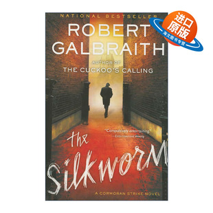 英文原版 The Silkworm 神探斯特莱克系列2 蚕 英文版 进口英语原版书籍