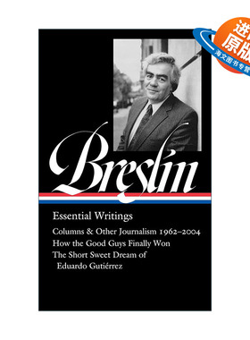 英文原版 Jimmy Breslin Essential Writings 吉米·布莱斯林主要著作集 精装美国文库 英文版 进口英语原版书籍