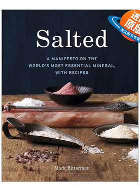 英文原版 Salted 盐 不同调味盐料理食谱 詹姆斯比尔德奖 Mark Bitterman 精装 英文版 进口英语原版书籍