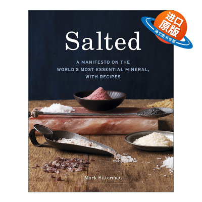 英文原版 Salted 盐 不同调味盐料理食谱 詹姆斯比尔德奖 Mark Bitterman 精装 英文版 进口英语原版书籍