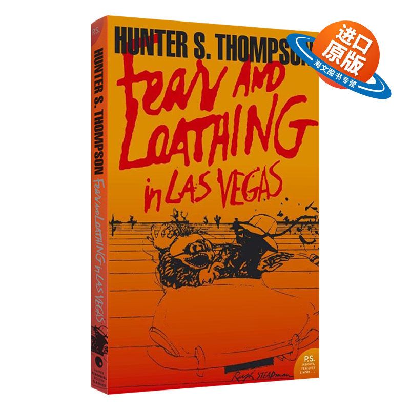 英文原版 Harper Perennial Modern Classics — Fear and Loathing in Las Vegas 惧恨拉斯维加斯 一场直捣美国梦的凶蛮之旅