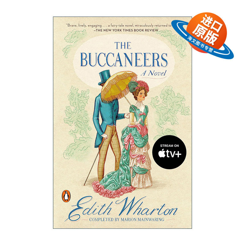 英文原版 The Buccaneers 海盗 纯真年代作者Edith Wharton伊迪丝·华顿 英文版 进口英语原版书籍