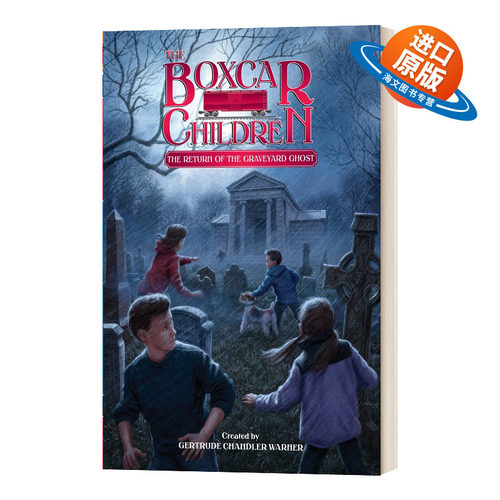 英文原版 The Return of the Graveyard Ghost 坟场鬼魂的回归 棚车少年133 The Boxcar Children Mysteries 英文版 进口英语书籍