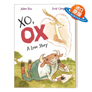 Story 书籍 进口英语原版 英文版 牛哥求爱记 Love 绘本 英文原版