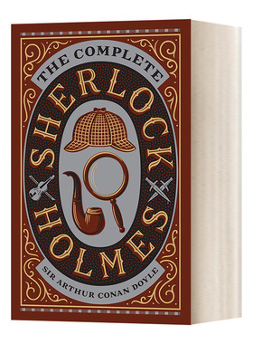 英文原版小说 The Complete Sherlock Holmes full-trim 福尔摩斯探案全集 皮革精装版 英文版 进口英语原版书籍