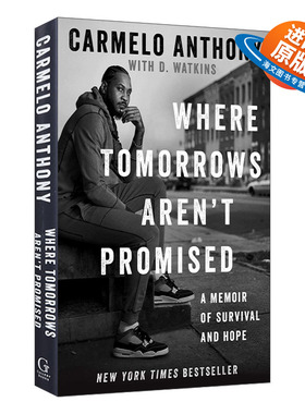 英文原版 Where Tomorrows Aren't Promised 卡梅隆 安东尼自传 NBA 湖人开拓者  精装 英文版 进口英语原版书籍