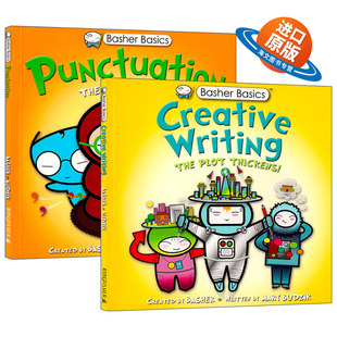好玩 科学书 进口英语原版 Basher 书籍 英文版 Basics 2册 英文原版 写作