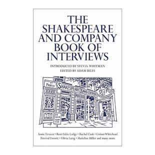 英文版 书籍 and Interviews Book Shakespeare Company 进口英语原版 英文原版 莎士比亚书店文人访谈集 The