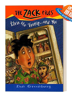 英文原版 The Zack Files 14 Elvis the Turnip and Me 札克档案系列14 儿童冒险章节桥梁书 Dan Greenburg 进口英语原版书籍