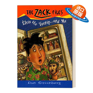 英文原版 The Zack Files 14 Elvis the Turnip and Me 札克档案系列14 儿童冒险章节桥梁书 Dan Greenburg 进口英语原版书籍