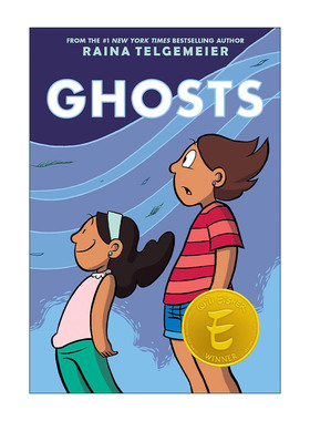 英文原版 Ghosts 幽灵 精装 Raina Telgemeier儿童漫画小说 英文版 进口英语原版书籍