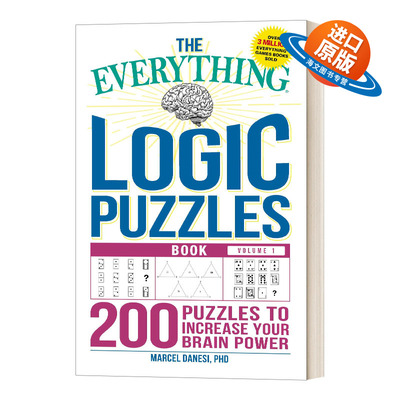 英文原版 The Everything Logic Puzzles Book Volume 1 逻辑谜题书1 英文版 进口英语原版书籍