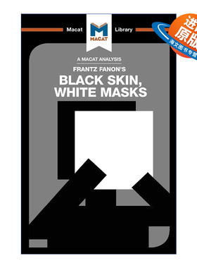 英文原版 Black Skin White Masks 黑色皮肤 白色面具 MACAT解读系列 英文版 进口英语原版书籍