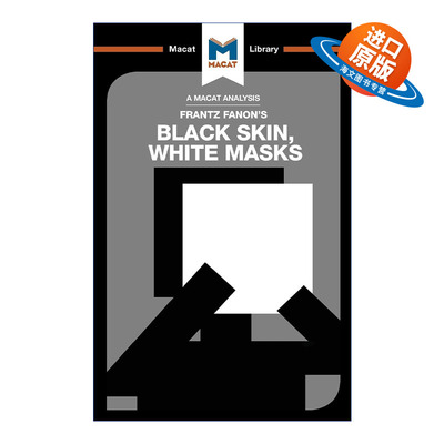 英文原版 Black Skin White Masks 黑色皮肤 白色面具 MACAT解读系列 英文版 进口英语原版书籍