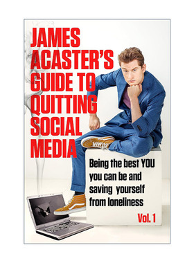 英文原版 James Acaster's Guide to Quitting Social Media 詹姆斯·艾克斯特的退出社交媒体指南 英文版 进口英语原版书籍