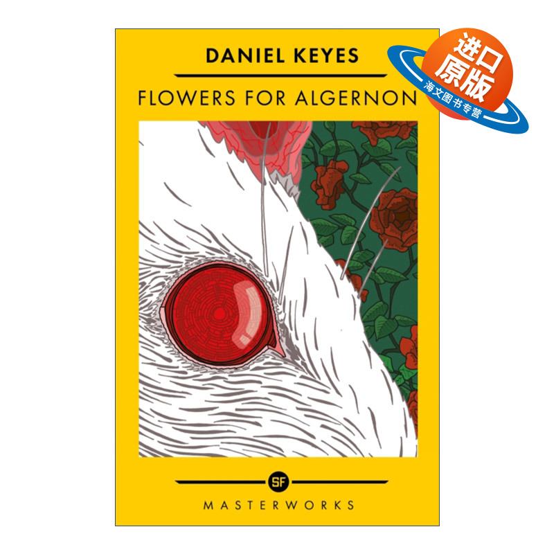 英文原版 Flowers For Algernon 献给阿尔吉侬的花束 丹尼尔·凯斯 星云奖 科幻大师佳作 英文版 进口英语原版书籍