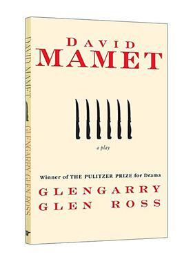 英文原版 Glengarry Glen Ross 拜金一族 大卫·马梅特剧作集 普利策戏剧奖 英文版 进口英语原版书籍