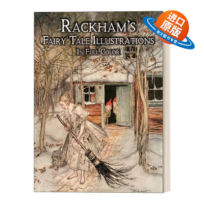 英文原版 Rackham's Fairy Tale Illustrations  亚瑟 拉克姆童话全彩插画 英文版 进口英语原版书籍