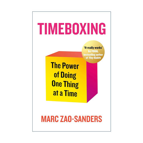 英文原版 Timeboxing 时间盒技巧 专注一次只做一件事 也能有巨大创造力 Marc Zao-sander 英文版 进口英语原版书籍
