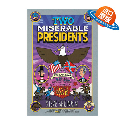英文原版 Two Miserable Presidents 两位悲惨的总统 教科书没有说的关于内战的一切 英文版 进口英语原版书籍