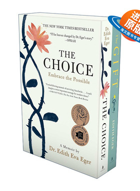 英文原版 Edith Eger Boxed Set 埃格尔博士作品2册套装 越过内心那座山+拥抱可能 精装 英文版 进口英语原版书籍