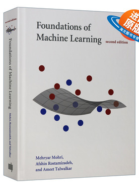 英文原版 精装 Foundations of Machine Learning  second edition 机器学习基础 精装 第二版 英文版 进口英语原版书籍