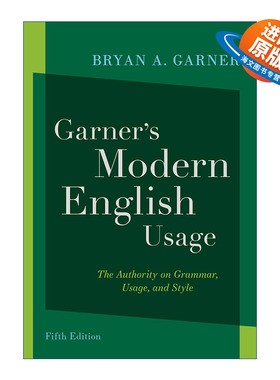 英文原版 Garner's Modern English Usage  牛津加纳的现代英语用法 第五版 精装 英文版 进口英语原版书籍