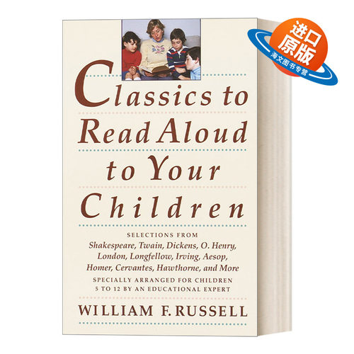 英文原版小说 Classics to Read Aloud to Your Children 英文版 进口英语原版书籍