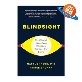 英文原版 Blindsight 上瘾的秘密 潜移默化的营销方式如何重塑我们的大脑 Matt Johnson 精装 英文版 进口英语原版书籍